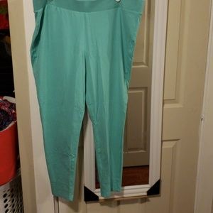 Teal leggings NEVER WORN!